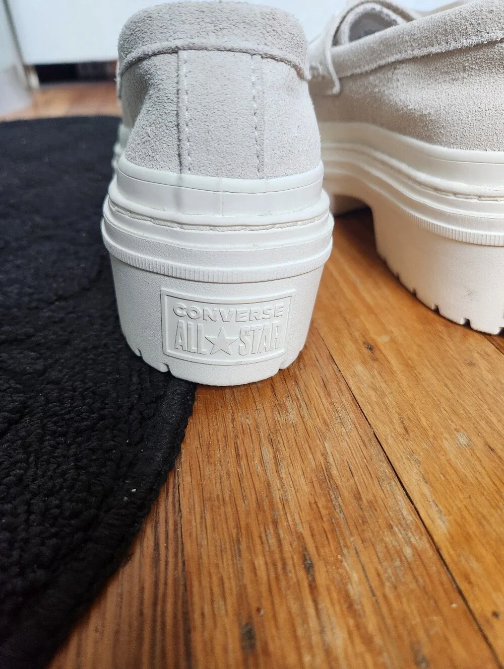 Converse Chuck Taylor All Star Lugged Heel Suede Loafers
